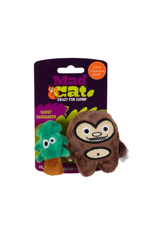 Sassy Sasquatch Kedi Otlu Ve Matatabili 2'Li Kedi Oyuncağı 6528