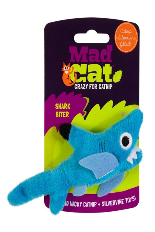 Mad Cat Shark Biter Kedi Otlu Ve Matatabili Kedi Oyuncağı