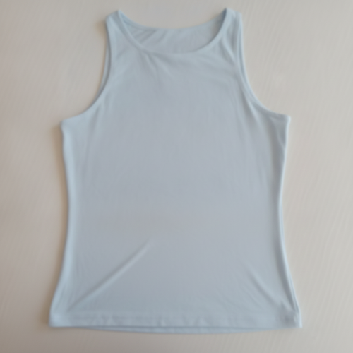Kadın Basic Kolsuz İçi Yarım Astarlı Tshirt BB2538