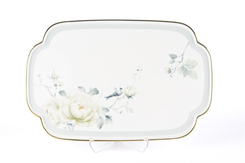 Vol De Fleurs Servis Tabağı 32x21cm