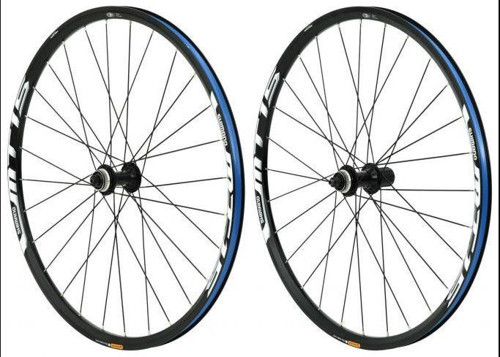 Wh-Mt15 Ön/Arka 26''Jant Seti Siyah Qr-Mandal Centerlock Disk Kaset Dişli Jant Seti