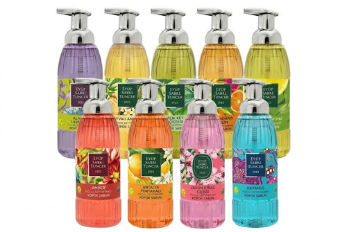 ŞeyliŞeyler - Eyüp Sabri Tuncer Doğal Zeytinyağlı Köpük Sabun 500 ml - Karışık (Asorti) Çeşitler (1 Adet)