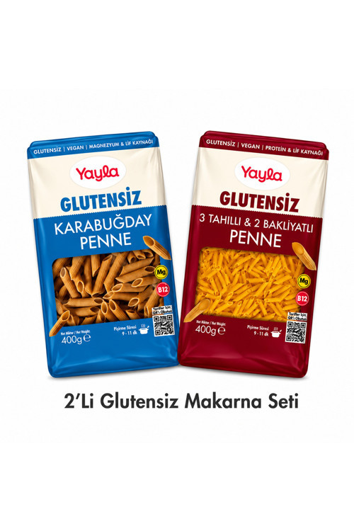 Karabuğday Penne + 3 Tahıl 2 Bakliyatlı Penne 400 gr
