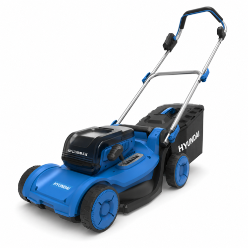 HY40CLM37 2x20V Akülü Çim Biçme Makinesi 37 cm Akü ve Şarj Cihazı Hariç