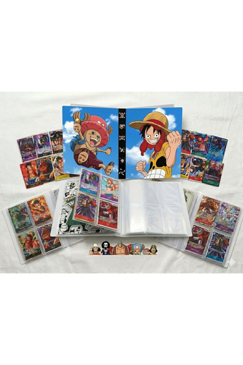 One Piece Oyun Kartı - 55 Adet İNGİLİZCE KOLEKSİYONLUK + ALBÜM HEDİYELİ 2