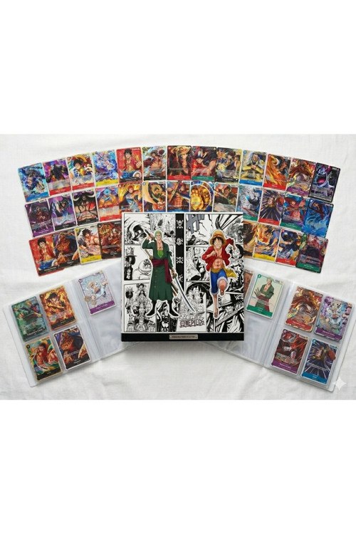 One Piece Oyun Kartı - 55 Adet İNGİLİZCE KOLEKSİYONLUK + ALBÜM HEDİYELİ