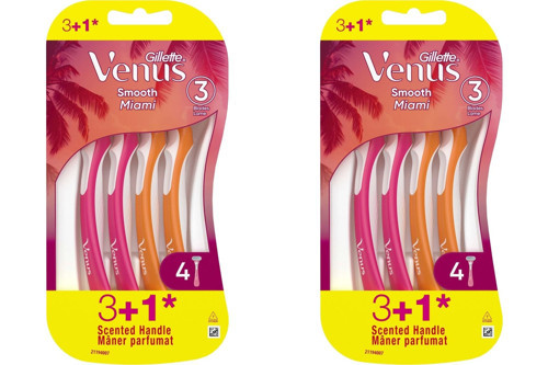 Venus Venus Smooth Miami Kadın Tıraş Bıçağı 3+1 2 Adet