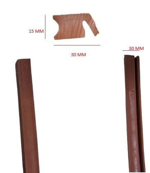 Tolkar Silikonlu Kapak Lastiği 30*30*15Mm (Kahverengi)