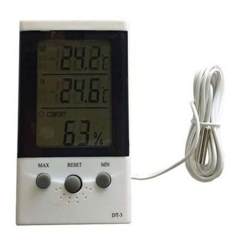 Sıcaklık Ve Nem Ölçer Dijital Termometre Dt-3