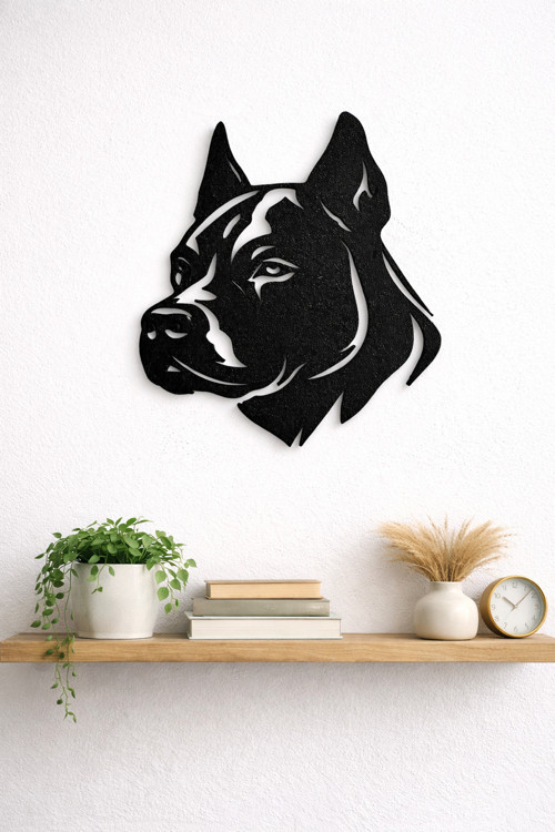 Doberman Köpek Duvar Dekoru – Modern ve Şık Duvar Süsü