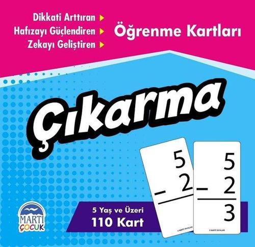 Martı Yayınları Yayınevi Öğrenme Kartları-Çıkartma