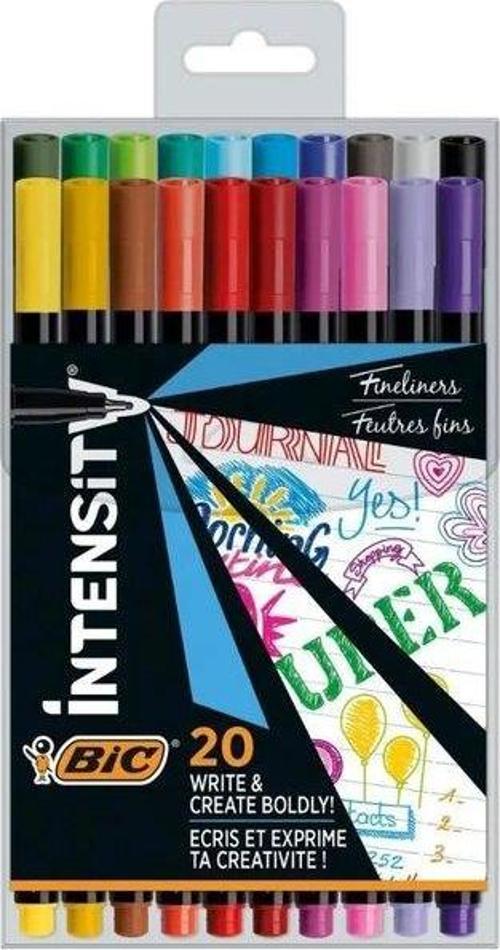 Fineliner Keçeli Kalem 20'Li