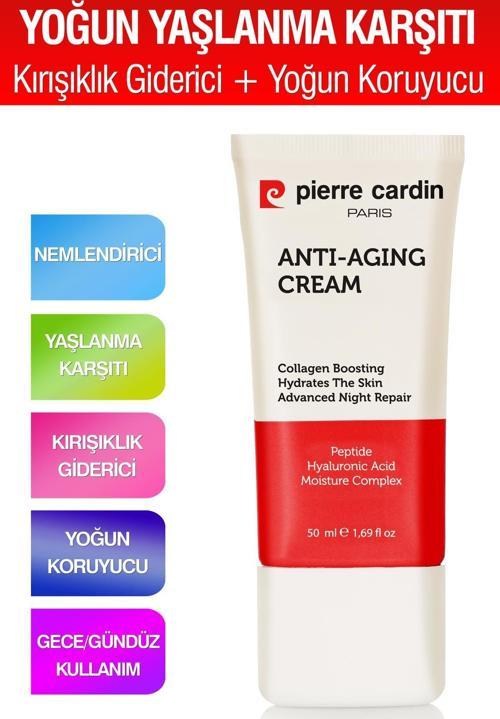 Yoğun Yaşlanma Karşıtı Kırışıklık Giderici Yoğun Koruyuculu Günlük Bakım Kremi 50 ml
