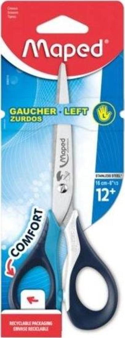 16Cm Sensoft Solak Makas Blister