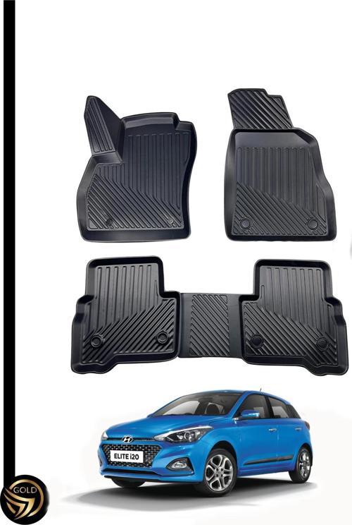 Hyundai i20 2014-2019 3D Havuzlu Oto Paspas Kauçuk Sky