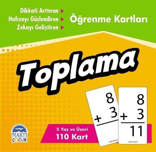 Martı Yayınları Yayınevi Öğrenme Kartları-Toplama