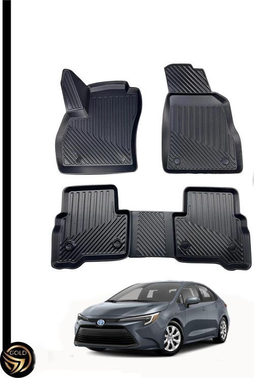 Toyota Corolla 2019-2014 Sedan 3D Havuzlu Oto Paspas Kauçuk Sky