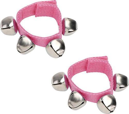 BZ-402 Bilek Zili Orff - Ritim Aleti Seti - Pembe