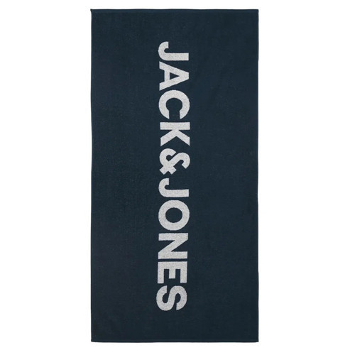 Jack Jones Logo Beach Erkek Lacivert Havlu