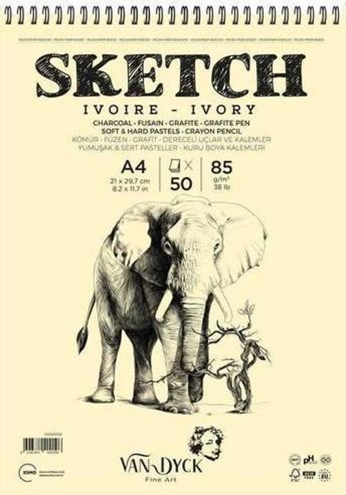 Sketch Çizim Blok A4 85GR 50 Yaprak