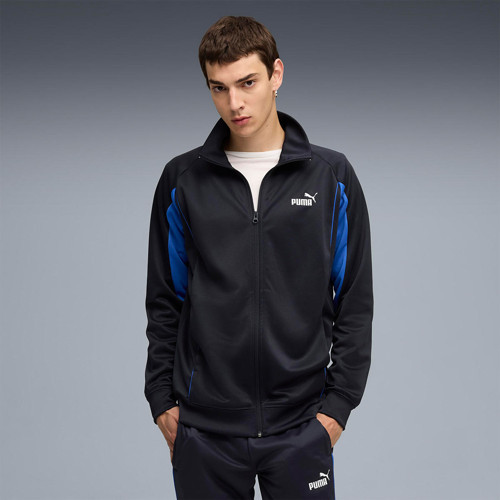 Sport Poly Track Erkek Lacivert Dik Yaka Ceket