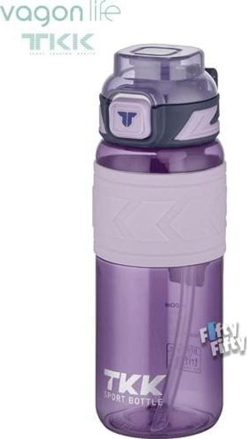 Tkk Su Matarası 600 Ml Mor Tk019