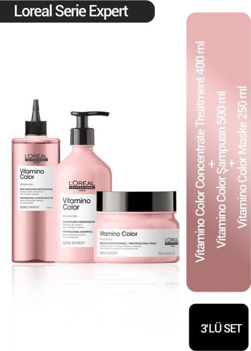 Serie Expert Vitamino Color Saç Bakım Seti
