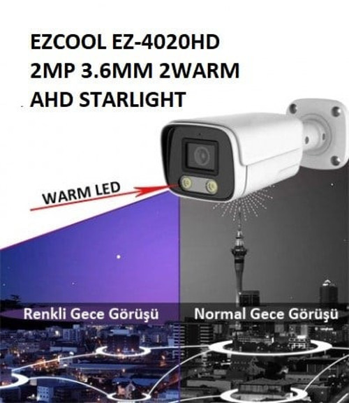 EZ-4020HD 2 MP 3.6MM FULLCOLOR BULLET KAMERA