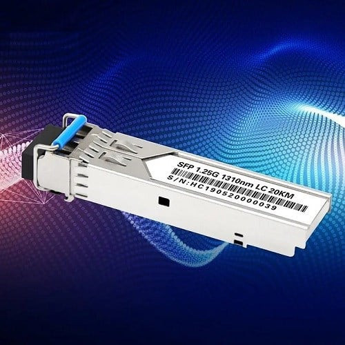 SM-D-0020 SFP SİNGLE MOD SC/LC FİBER GBIC MODÜL (20 KM)