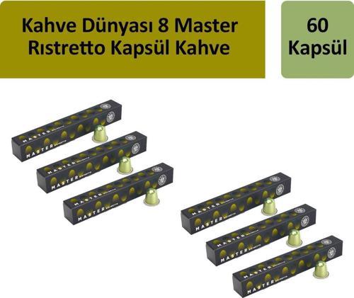 8 Master Rıstretto Kapsül Kahve x 6 Adet