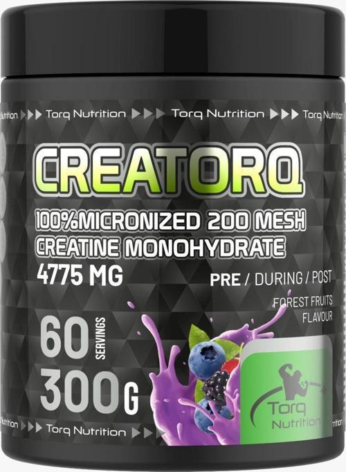 Creatorq %100 Micronized Creatine Monohydrate 300 gr Orman Meyveli