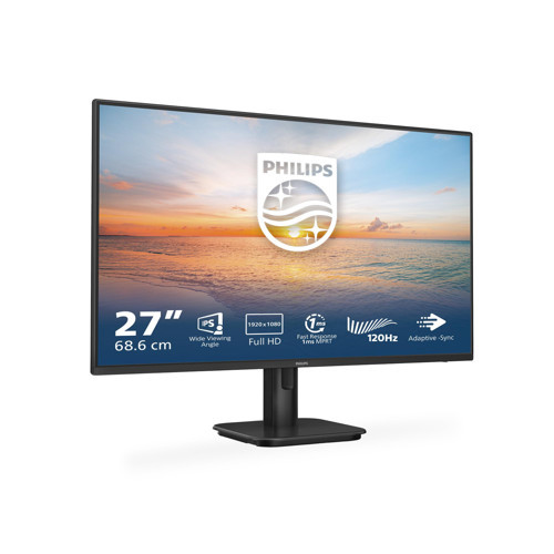 27E1N1100A - 27 inç Full HD monitör, dahili Hoparlör, 1 ms tepki süresi (1920x1080, 100 Hz, VGA, HDMI 1.4) siyah