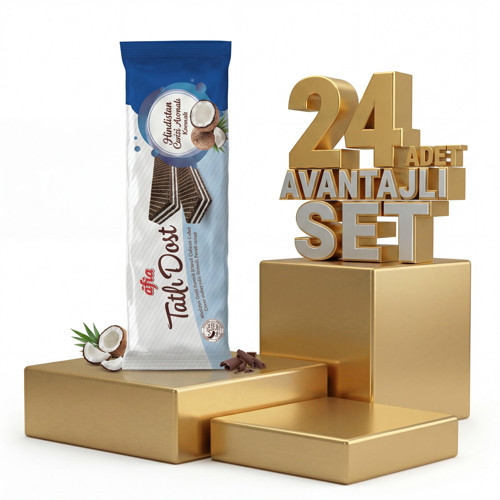 Tatlı Dost Hindistan Cevizli Gofret 24x140 Gr