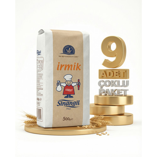 İrmik 9x500 Gr