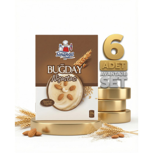 Buğday Nişastası 6x200 Gr