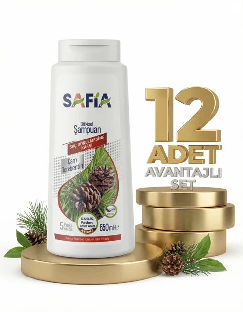 Saç Dökülmesine Karşı Şampuan 12x650 Ml