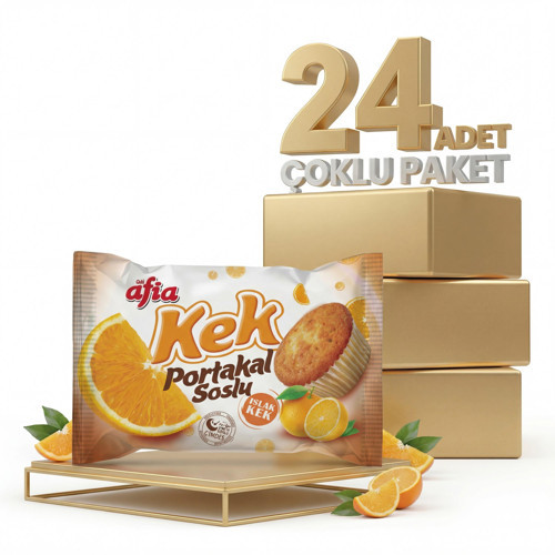 Portakal Soslu Islak Kek 24x35 Gr