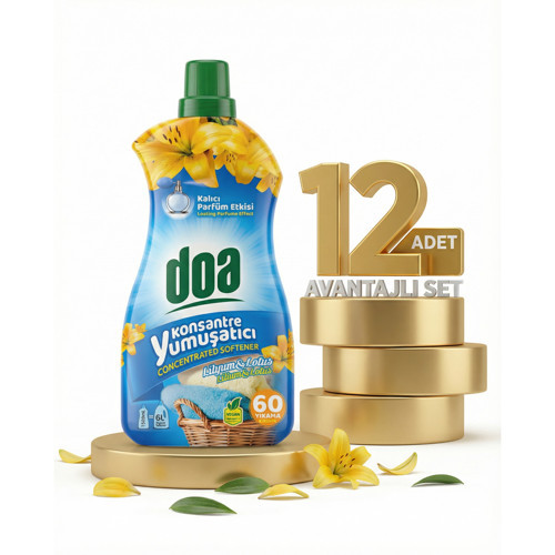 Konsatre Yumuşatıcı Lityum Lotus 12x1500 Ml
