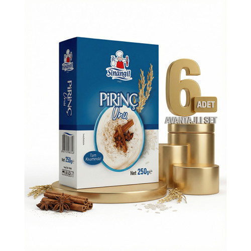 Pirinç Unu 6x250 Gr