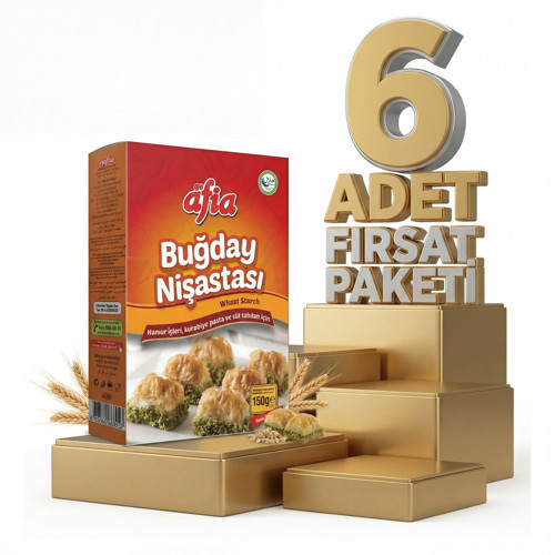 Buğday Nişastası 6x150 Gr