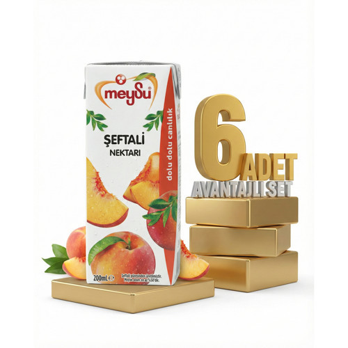 Nektar Şeftali 6x200 Ml