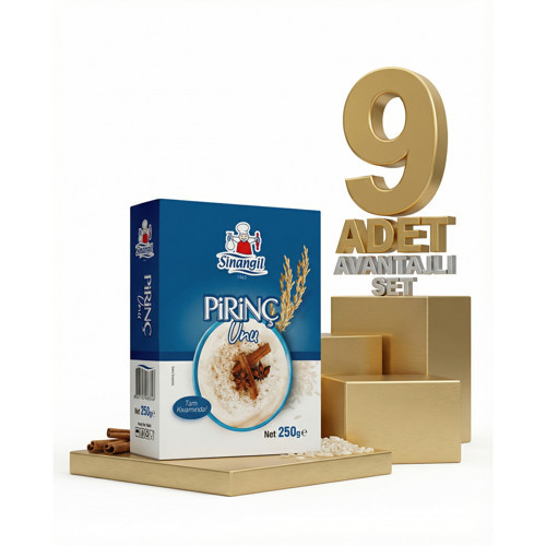 Pirinç Unu 9x250 Gr