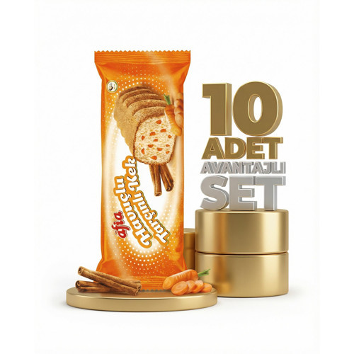 Havuç Tarçınlı Kek 10x40 Gr