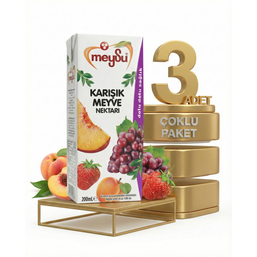 Nektar Karışık 3x200 Ml