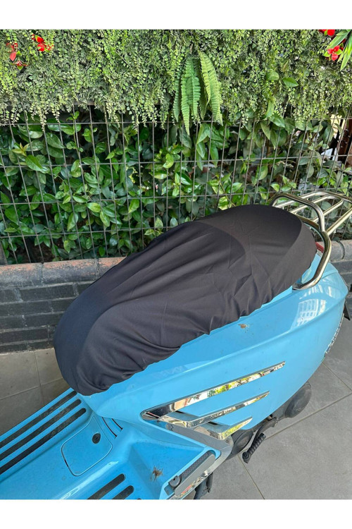 Universal Lüks Motosiklet Sele Koltuk Kılıfı Siyah - Xl Beden