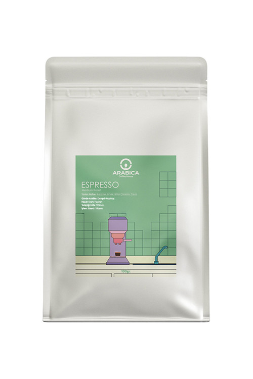 Espresso Kahve 100g Öğütülmüş Kahve Taze Kavrulmuş