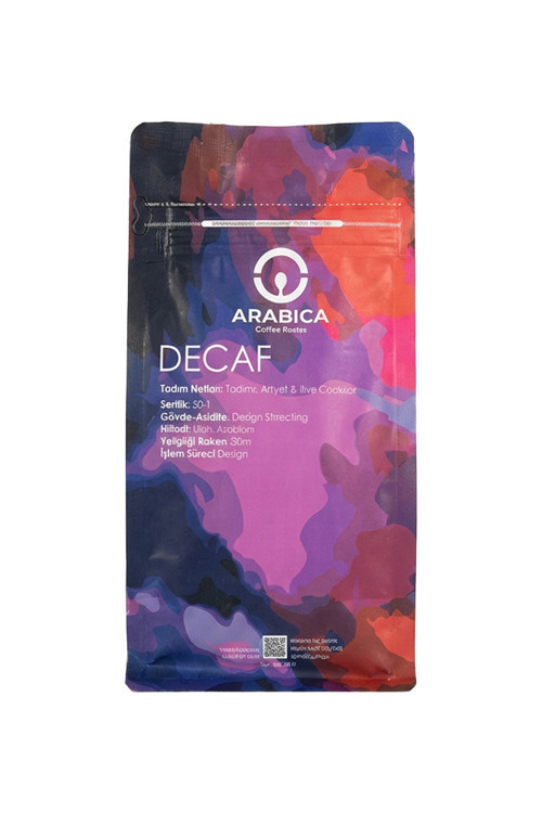Kafeinsiz Öğütülmüş Kahve 250g – Decaf Arabica Kahve