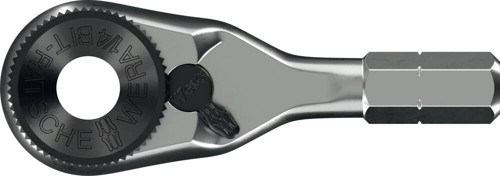 8011 Zyklop Mini 4 Bits tutuculu cırcır, 1/4", 1/4" x 50 mm