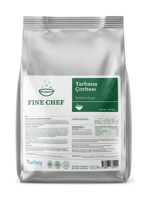 Fine Chef Tarhana Çorbası 3 Kg