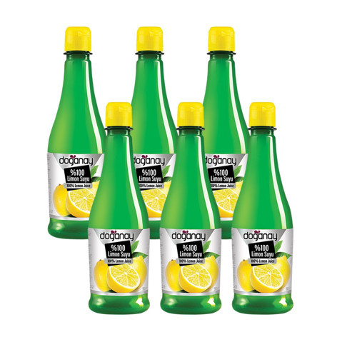 %100 Limon Suyu 250 ml x 6 Adet Pet
